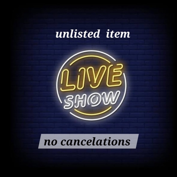 Other - Neon Live Show Sign